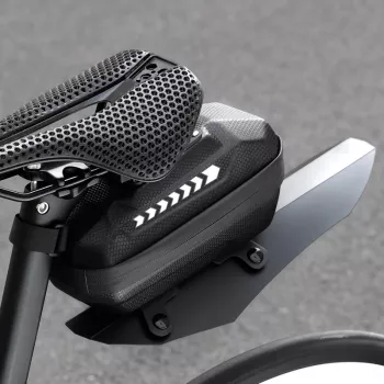 Detachable Waterproof Tail Bag + Mudguard for Wet Rides
