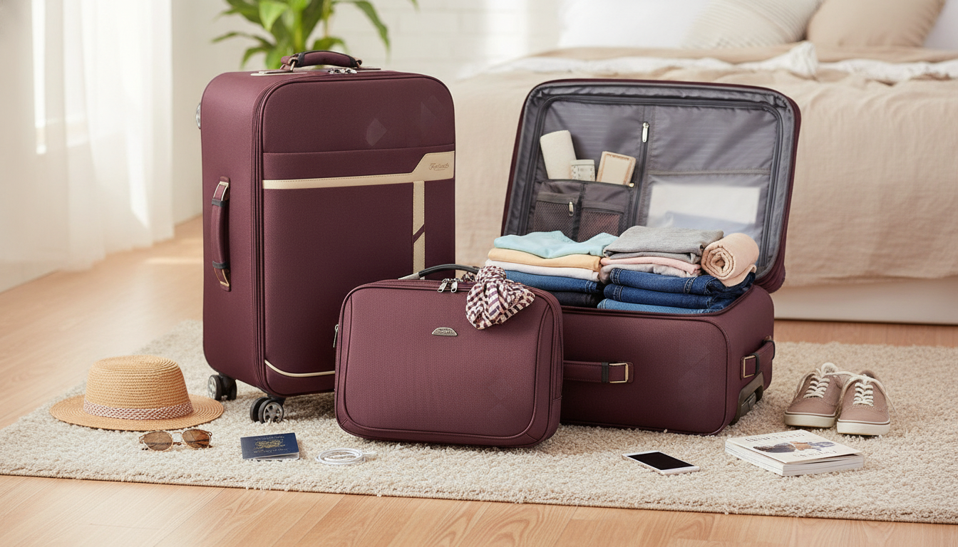 20" & 24" Travel Luggage Set with Handbag: How to Pack