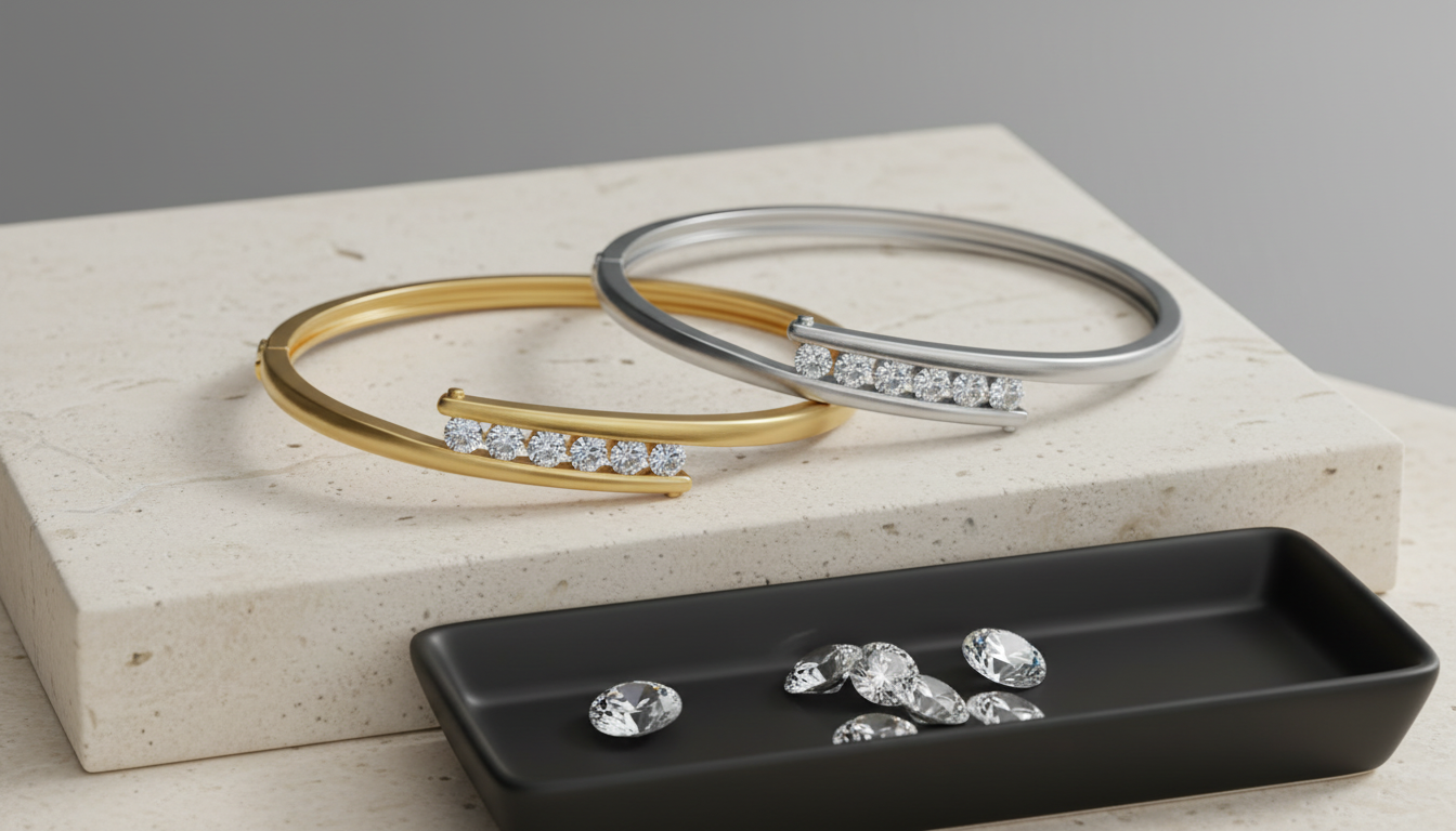 925 Silver Moissanite Hip Hop Bracelets: Fit & Shine
