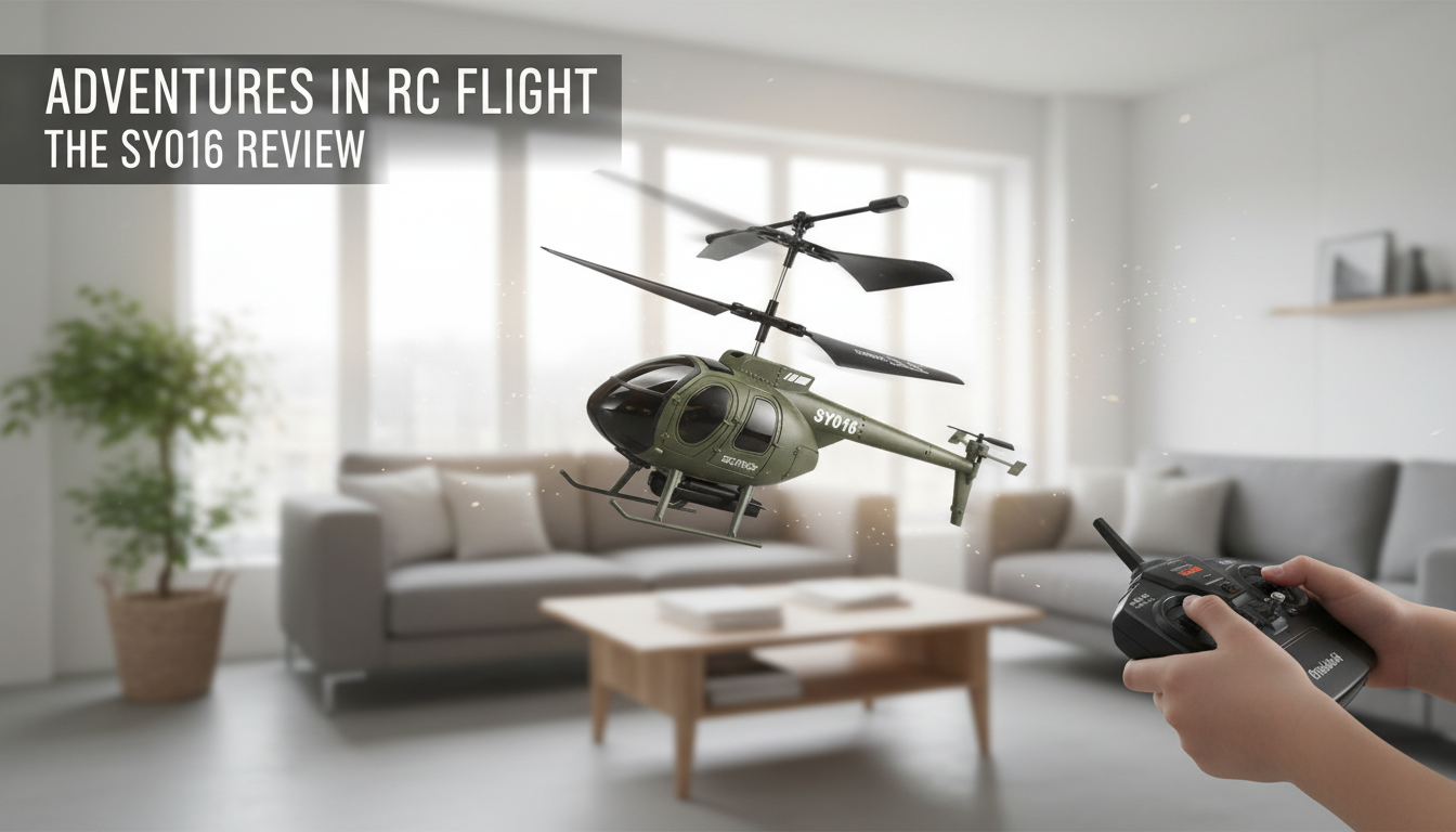 Beginner Guide: 4CH LED RC Helicopter 4K Camera