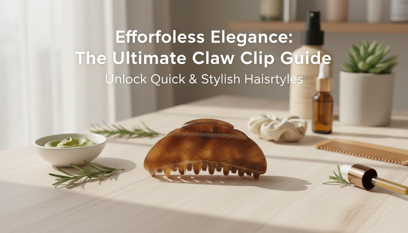 Croissant Hair Claw Clip: Styles, Fit & Care Tips