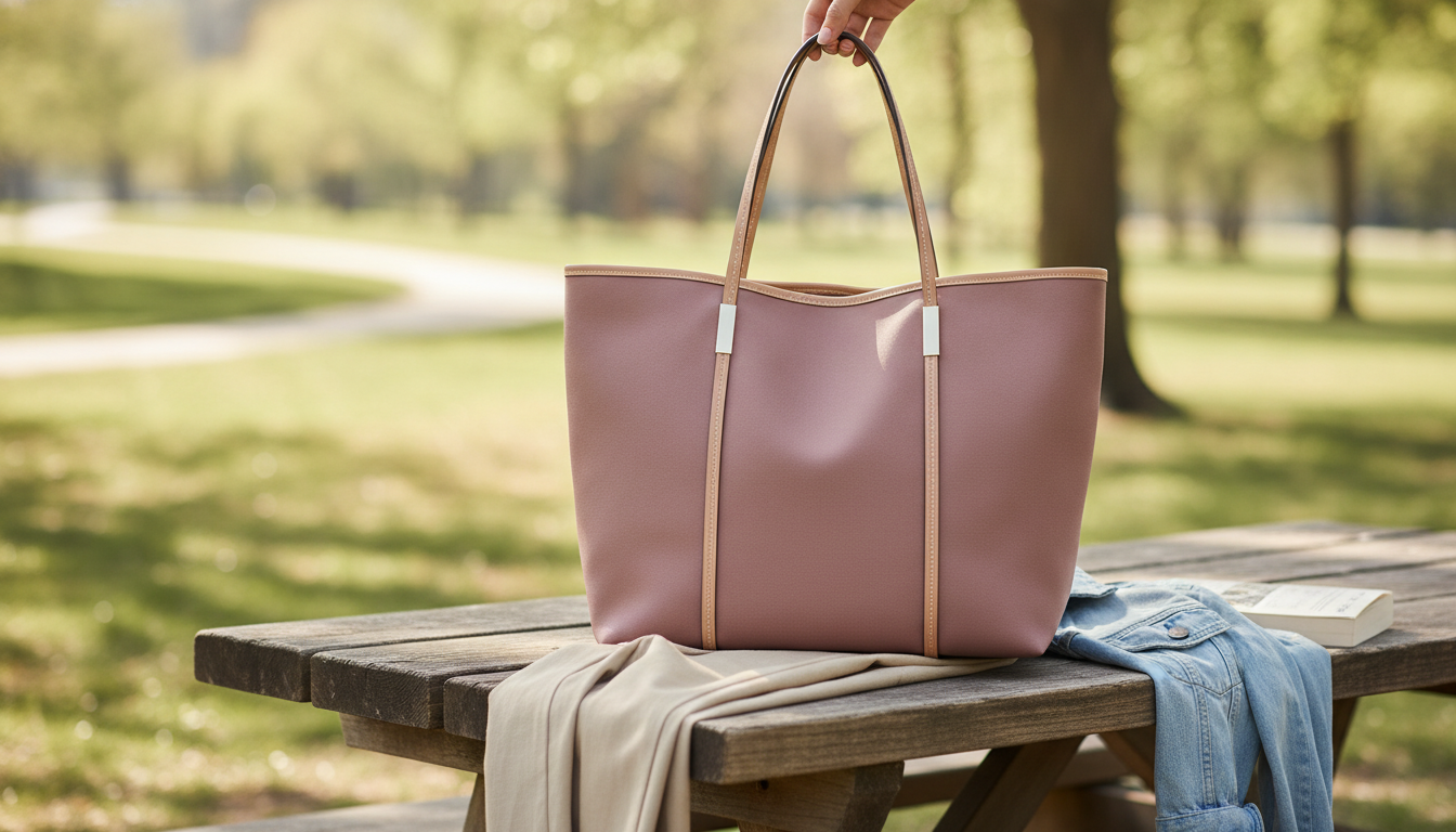 Large Canvas Shoulder Tote Bag: Roomy, Comfy & Easy