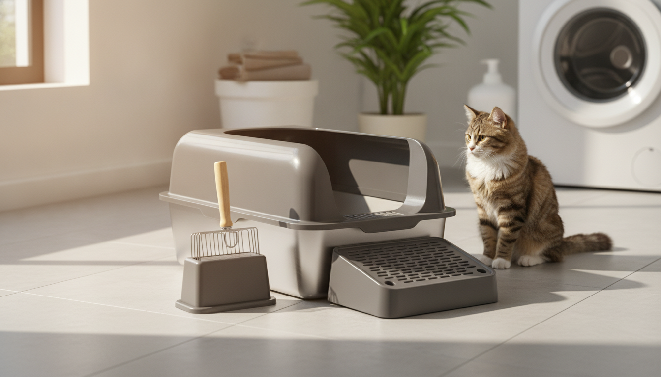 Stainless Steel Litter Box Tips for Odor-Free Homes