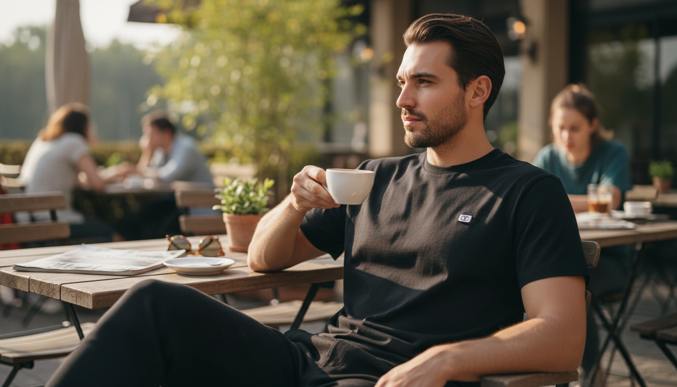Valentino Monochrome Logo-Patch Cotton Tee: Fit & Style