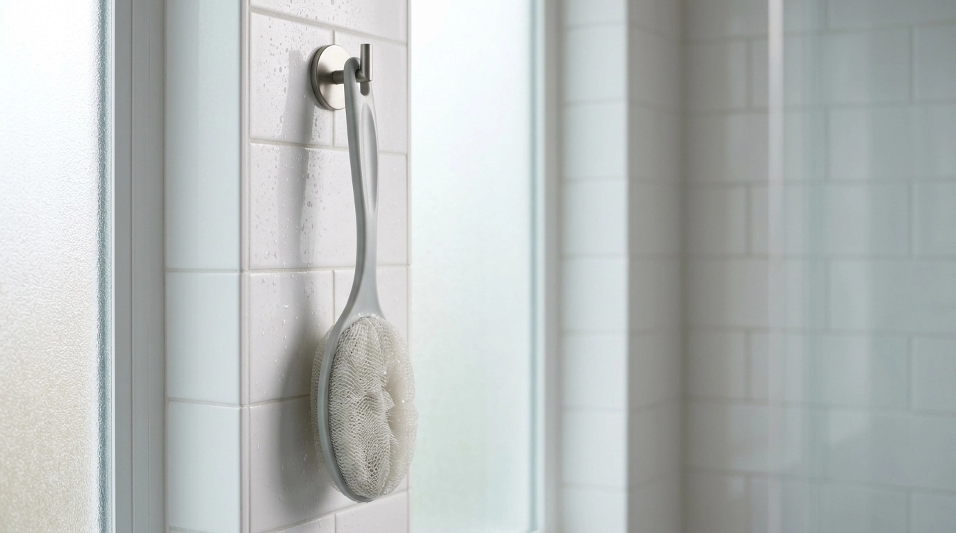 Soft Long-Handle Nylon Back Scrubber: Use & Care