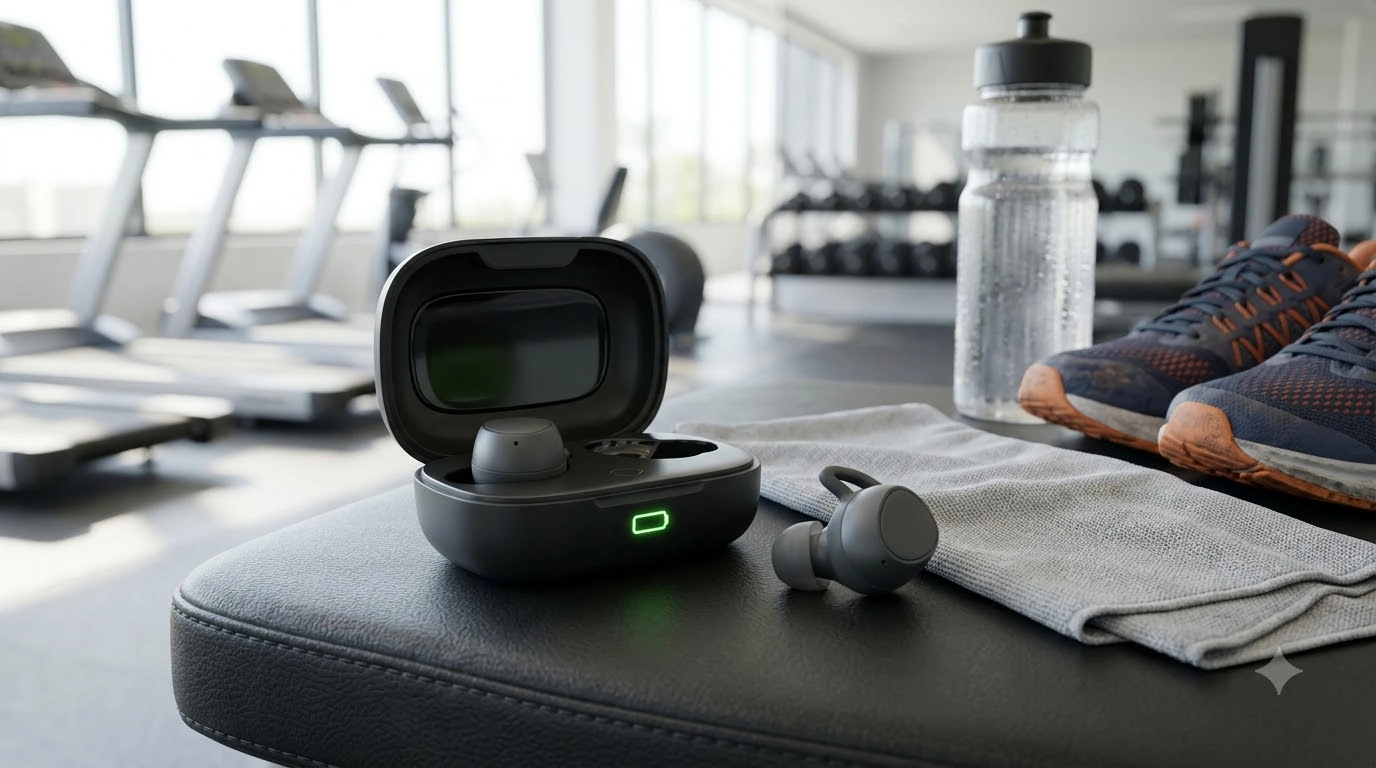 Workout Wireless Earbuds: Power Display & Hi‑Fi Stereo
